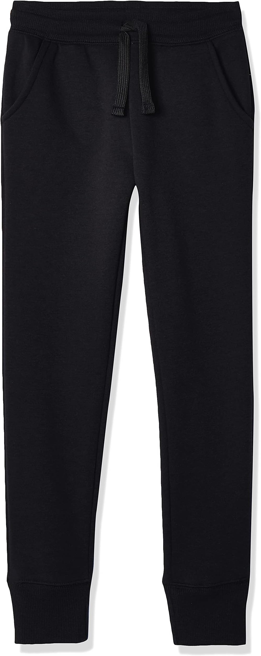 Girls and Toddlers' Sweatpants with Elastic Waist and Drawstring, Multipacks