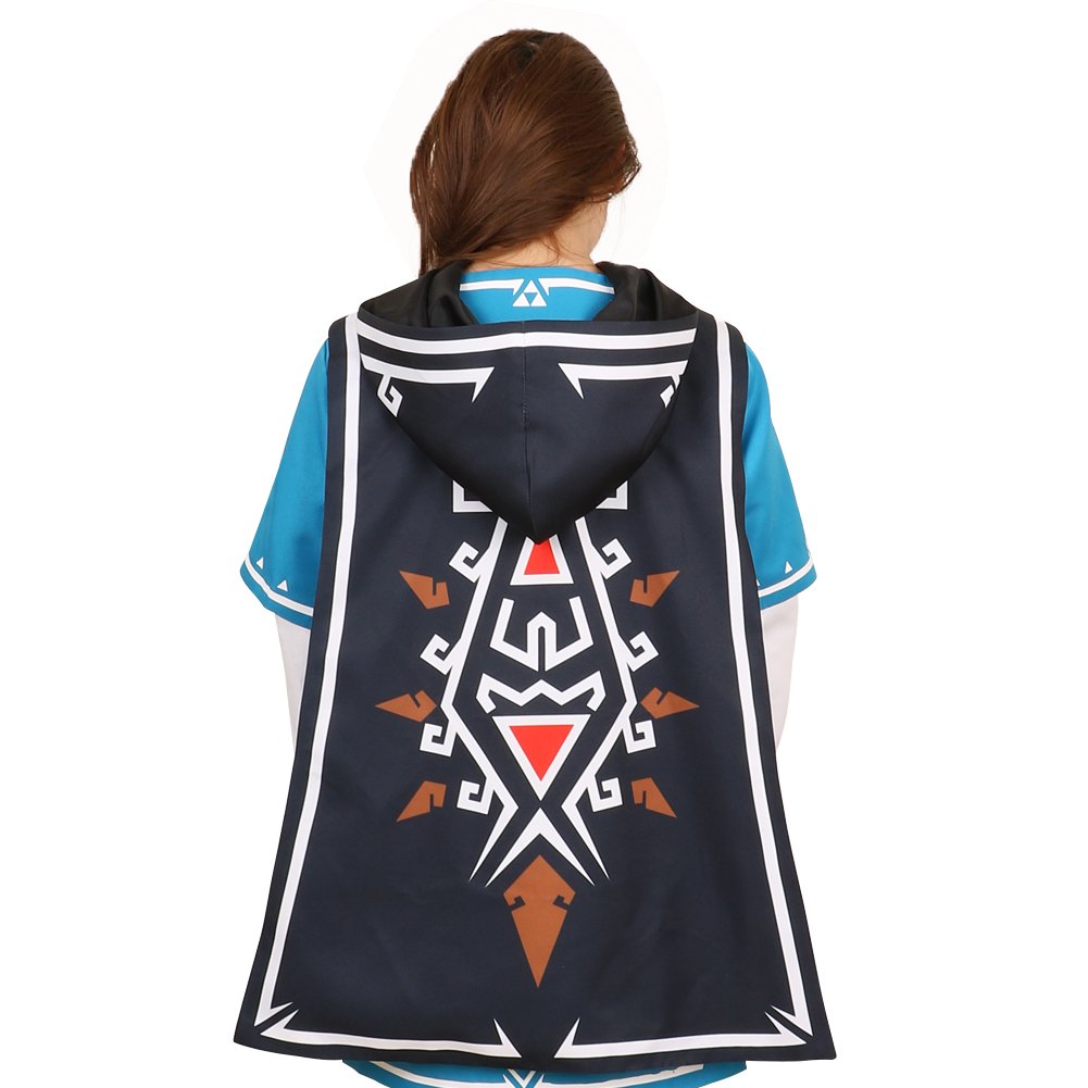 CG CostumeMen's Legend Link Cloak Costume Cosplay Accessories