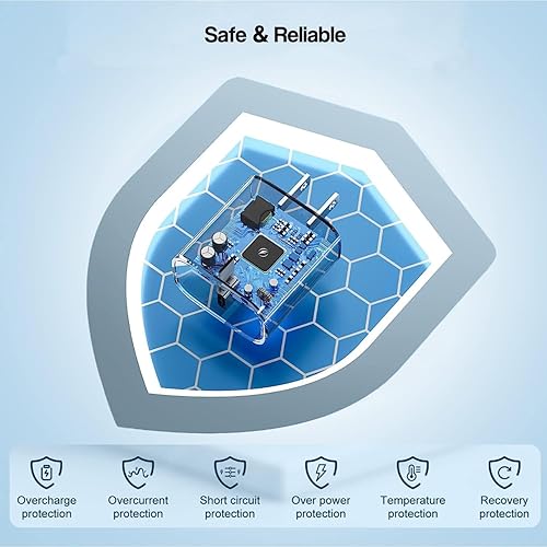 Miniatura 5 de Cargador magnético para iPhone de 10 pies, cargador inalámbrico Apple Magsafe negro, paquete de 2 almohadillas de carga inalámbrica magnética larga