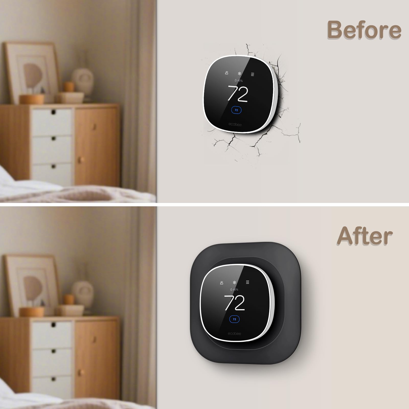 CaseBot Wall Plate for New 2025 ecobee Smart Thermostat Essential...