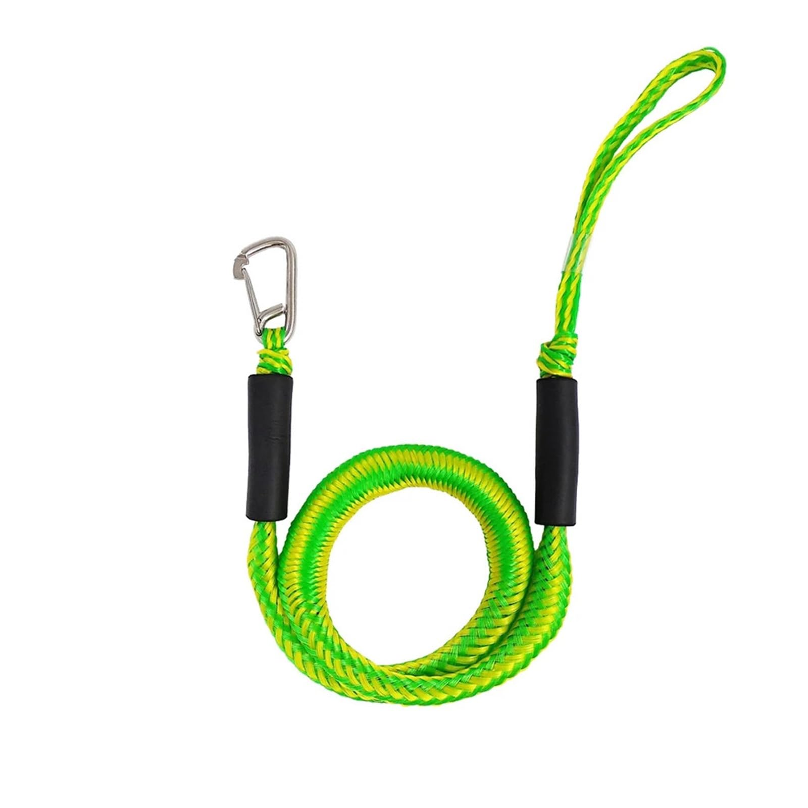 Soywim Groen Mooring Rope, 4Ft Boat Docking Rope With Hooks Bungee Dock Line Elastic Accessories For Jet Skiing(Groen)