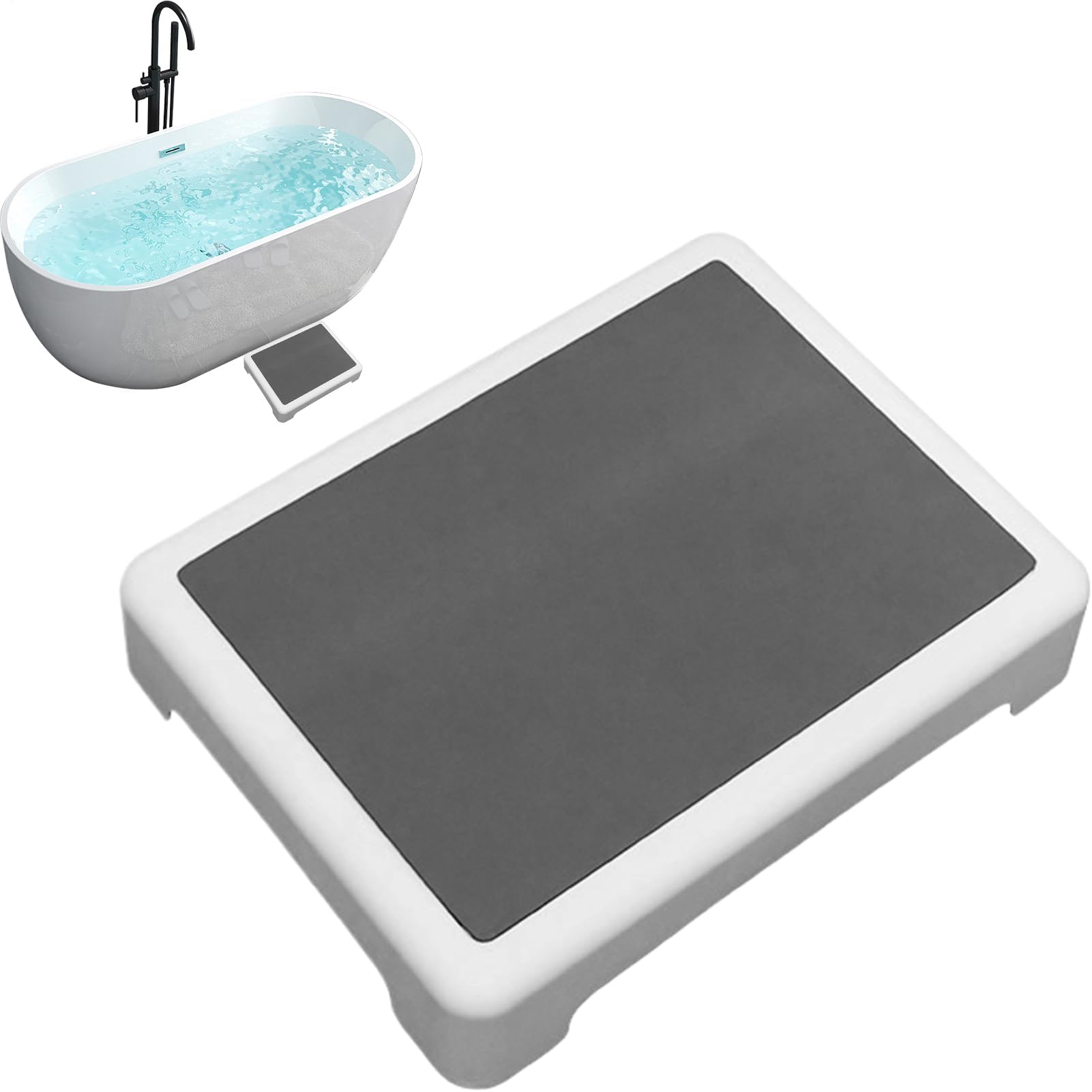Marchepied de bain absorbant l'eau pour sécuriser la nuit en chambre