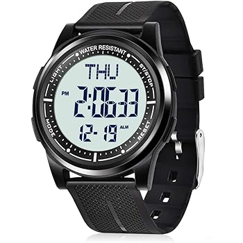 extra large display digital wrist watch