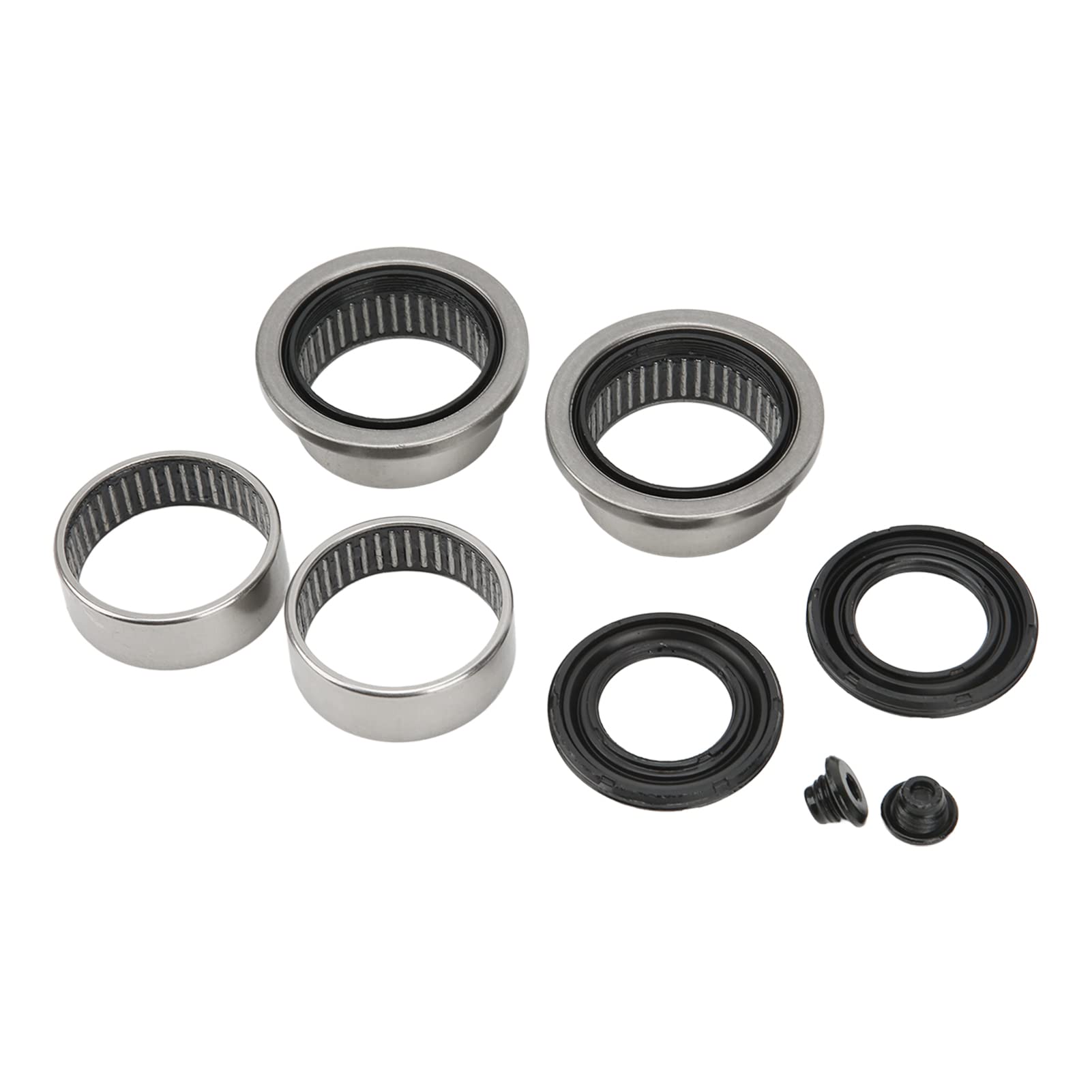 Kit de Réparation de Poutre D'essieu Arrière, Remplacement de Roulement pour 206, Arbre en Alliage D'acier de 47 Mm, Forte Résistance à la Rouille, Résistance à L'usure,