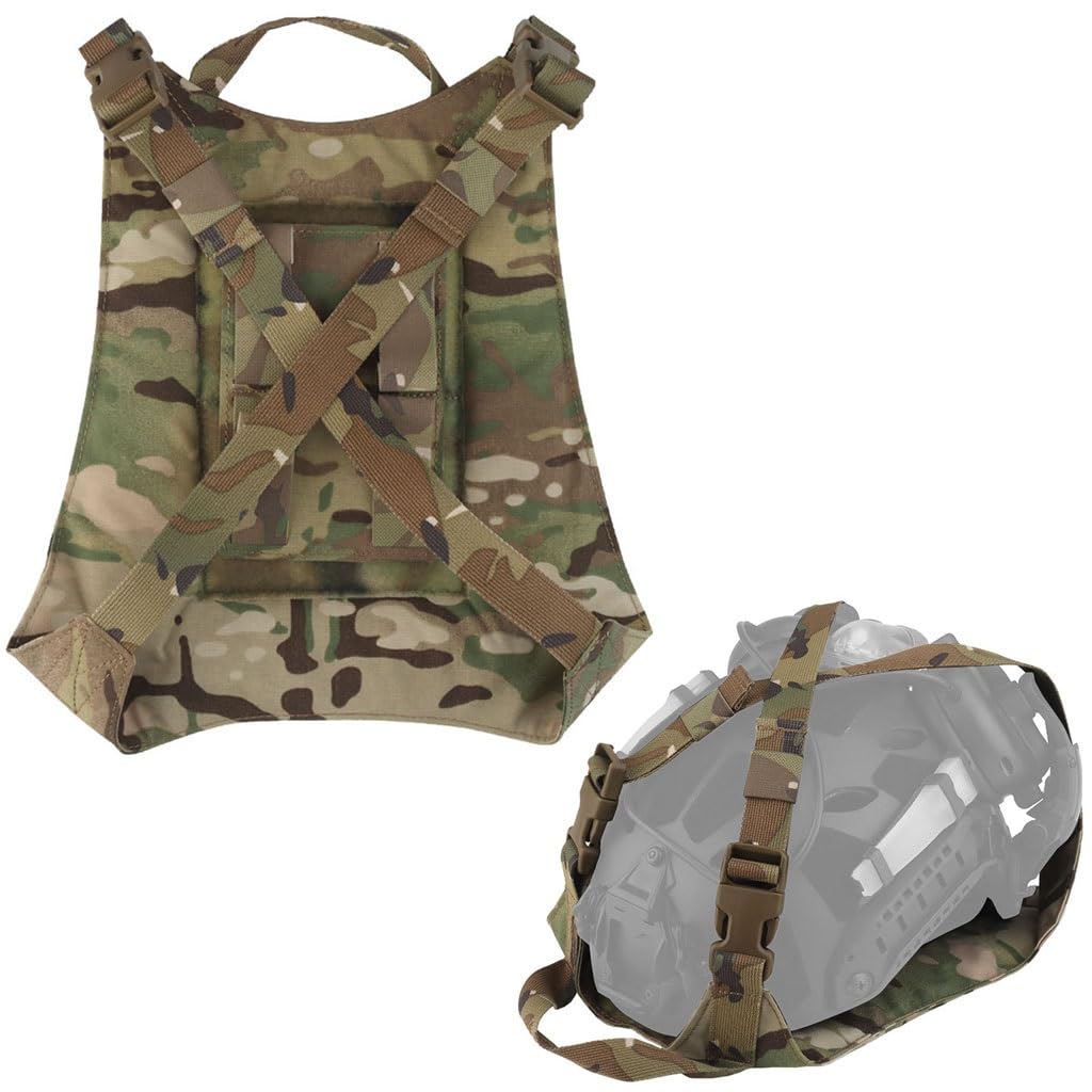 Funda For Casco De Airsoft, Tela For Casco De Bicicleta, Ideal For Paintball, Equipo De Caza, Portacasco Táctico Multifunción De Acceso Rápido Y Bolsa De Almacenamiento
