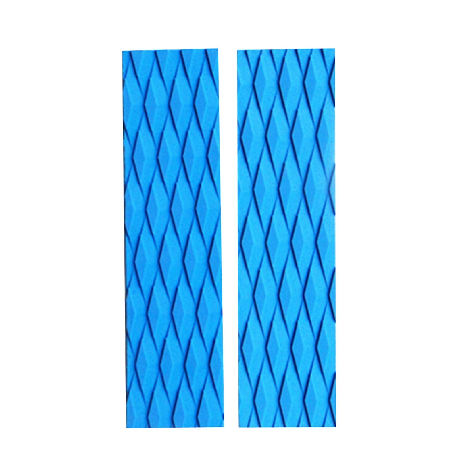 2 Pcs EVA Surfboard Traction Pad Deck Grips Stomp Pad for Skimboards, Surf Boards, Funboard Water Sports Accessories (Color : Grey)