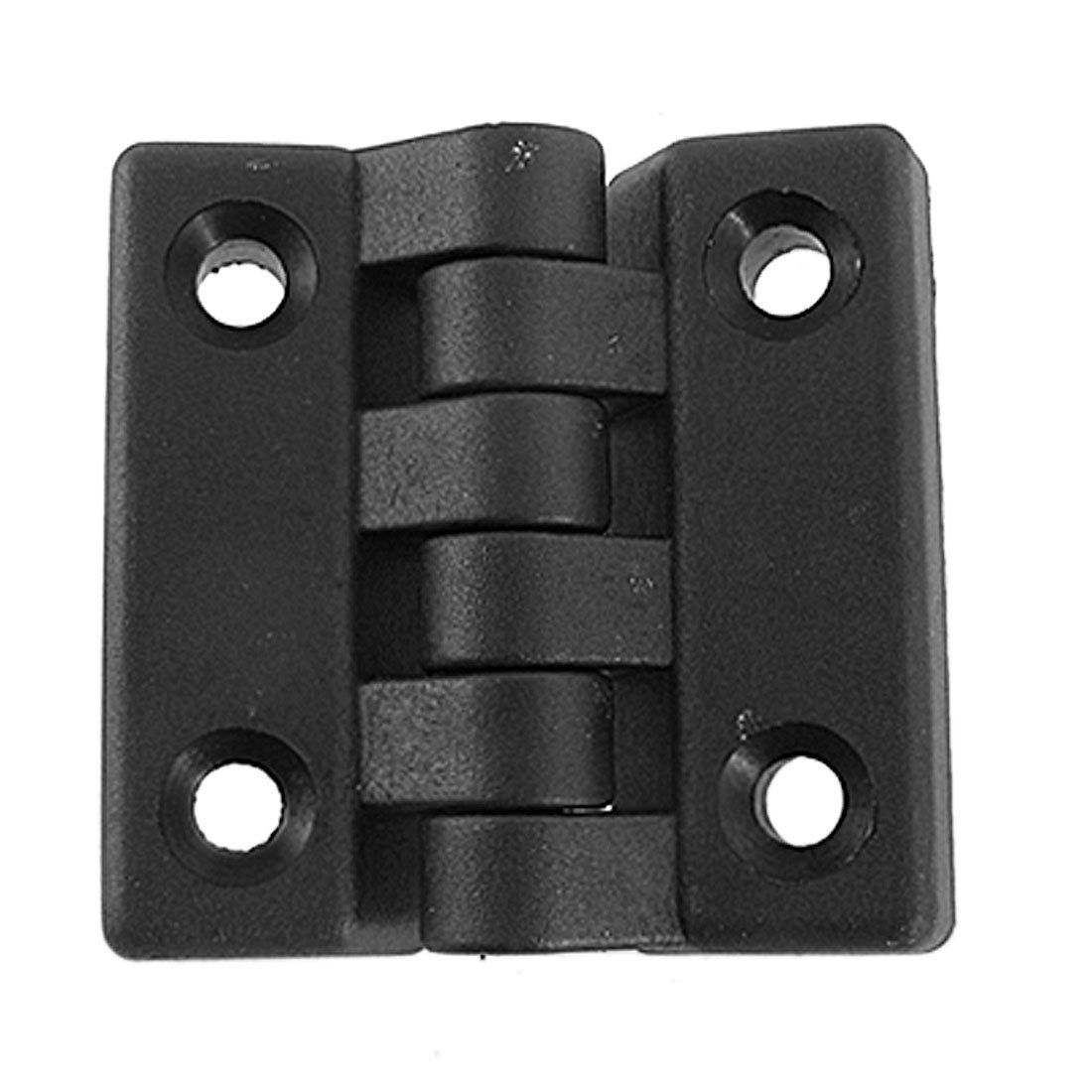 Uxcell Black Sourcingmap A11120200ux0434 Plastic Door Single Action Hinges, 65 X 65Mm, 2 Pcs,