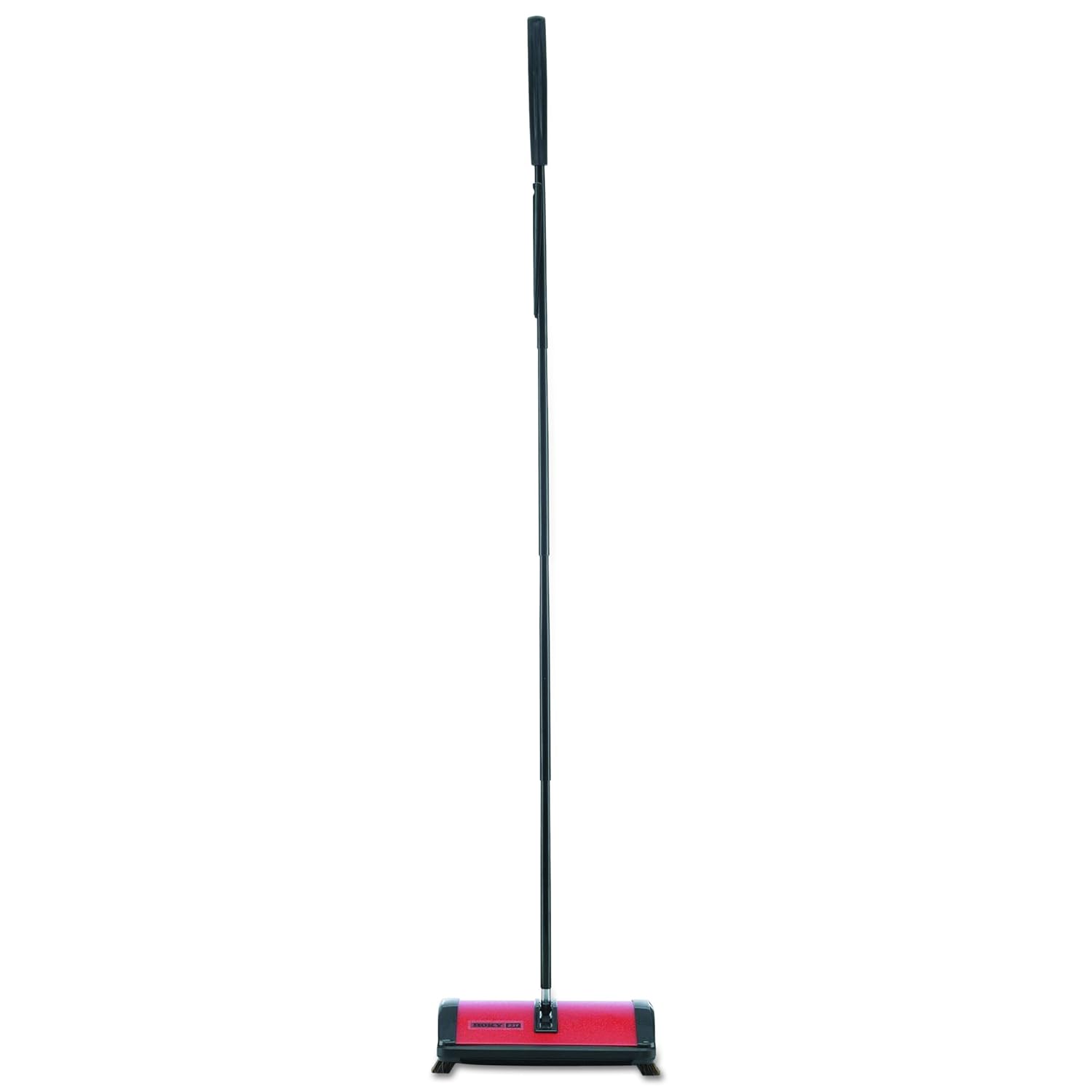 Oreck 23T Commercial Restauranteur Sweeper, Red, 9 1/2w x 8d x 43 1/2h