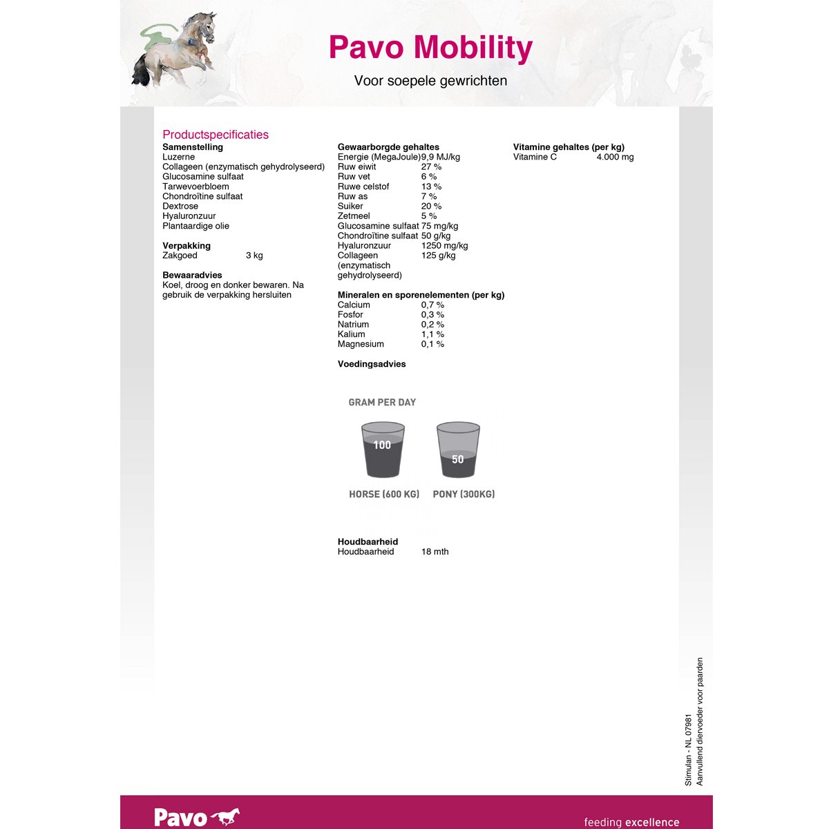 Pavo Mobility 3 kg