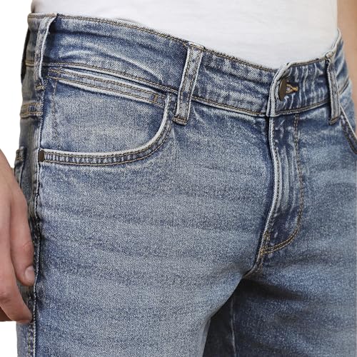 Image of Wrangler Men's Skanders Slim Fit Low-Rise Jeans