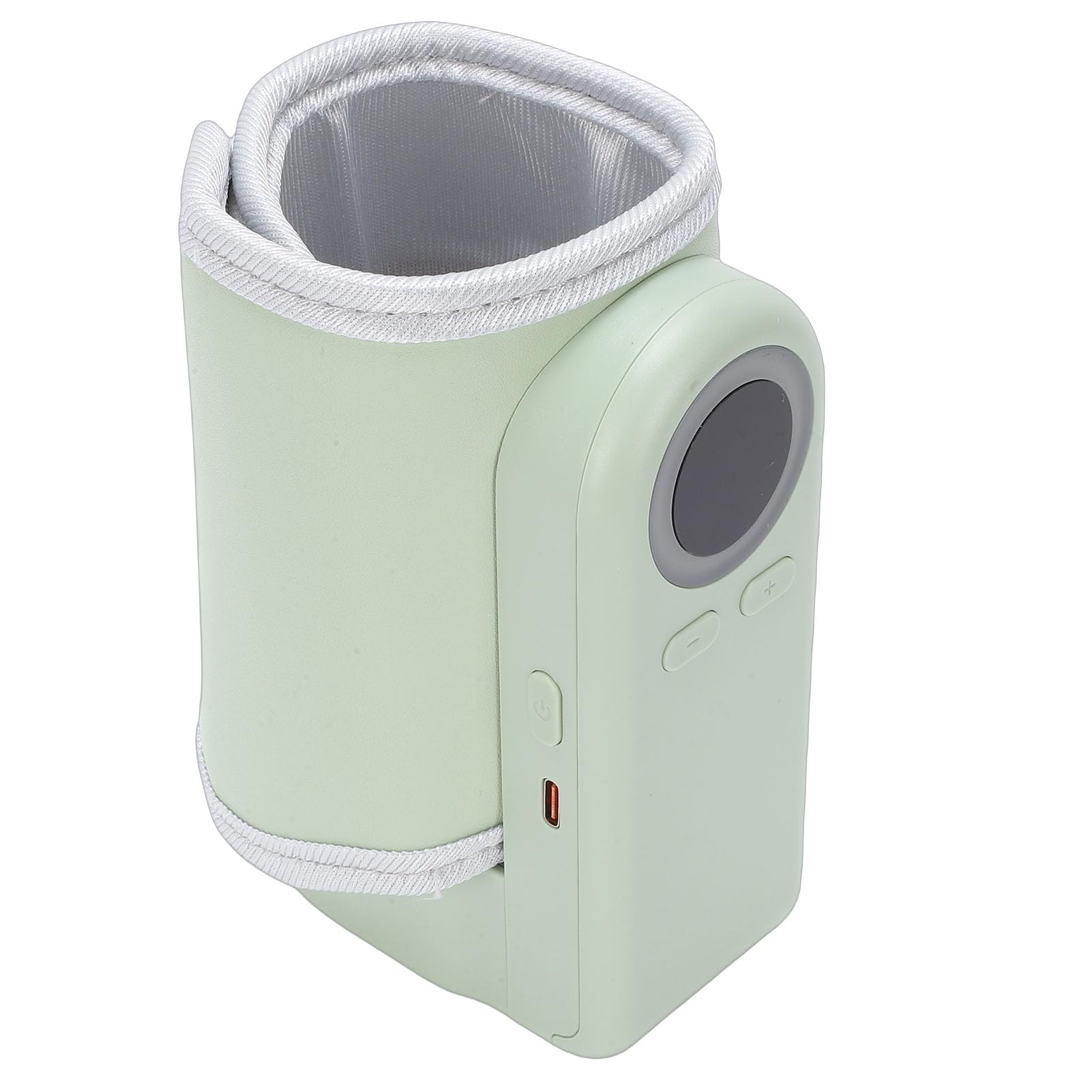 Alomejor Calentador de Biberones Recargable Control Preciso de Temperatura Calentador de Biberones de Leche para el Hogar Verde
