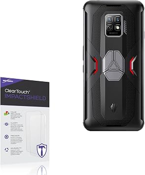 BoxWave Screen Protector Compatible with RedMagic 7 Pro - ClearTouch ImpactShield (2-Pack), Impenetrable Screen Protector Flexible Film