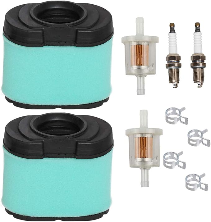 HIFROM Air Filter Cleaner Pre Filter Fuel Filter Spark Plug Tune Up kit