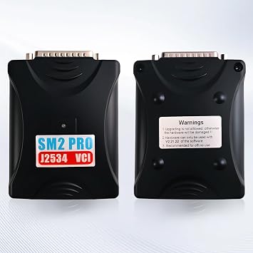 for SM2 PRO J2534 Update Version V2.21.22 ECU Programmer Read Write 67 in 1 OBD2 Diagnostic Tool Full Engineer with Bench Mode (US Standard with Cables)