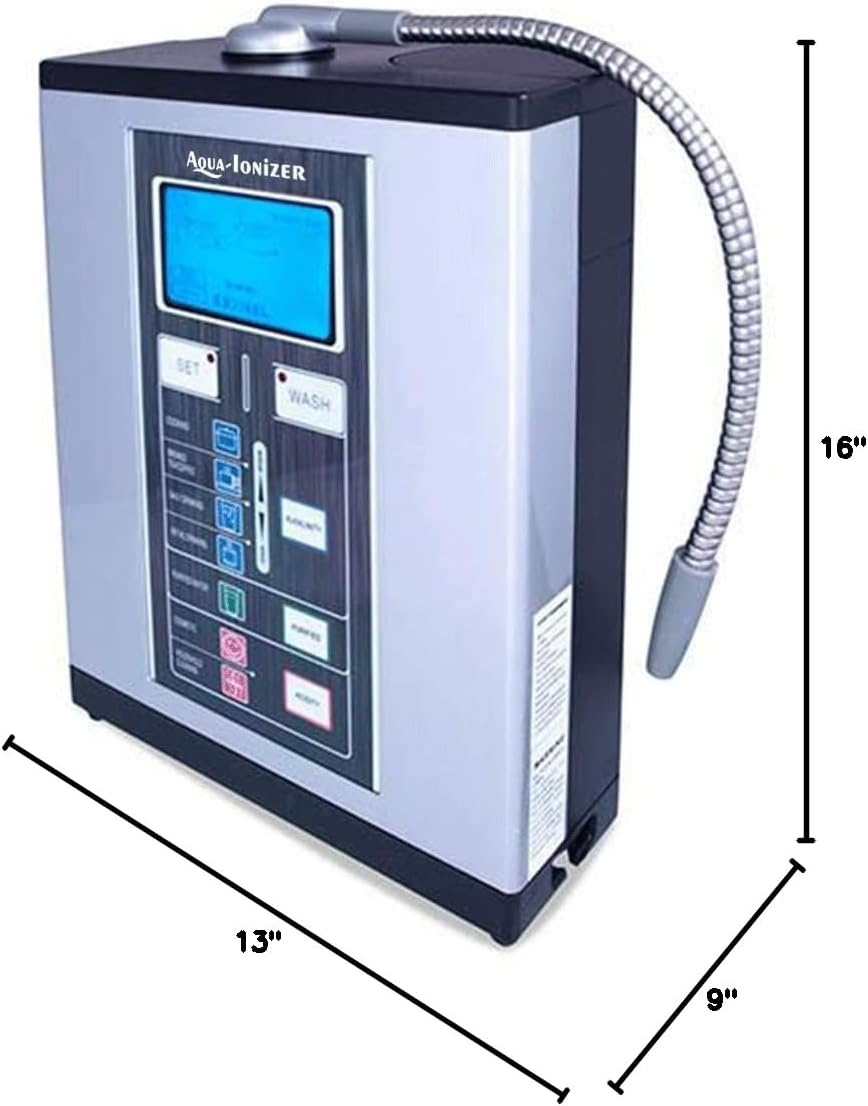 Aqua Ionizer Deluxe 9.0 Aqua-Ionizer Pro Alkaline Water Ionizer Machine
