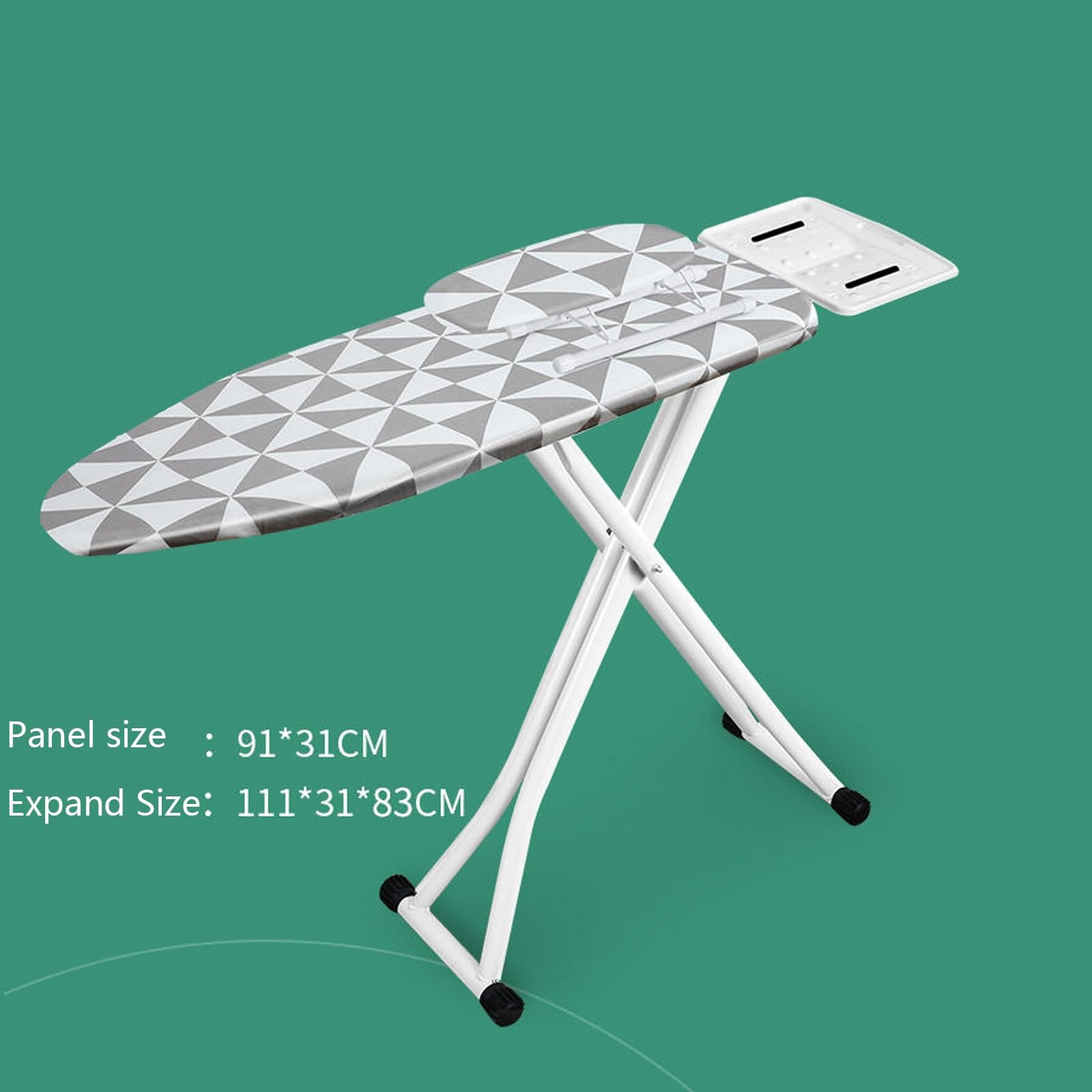 One-Stop Home Ironing Board, Easy Ironing, Vertical Folding Large Ironing Board Electric Iron pad, efficient Care (Color : D)