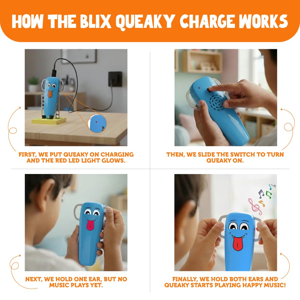Blix Queaky Charge: STEM Toy - Conduct Electricity! -6