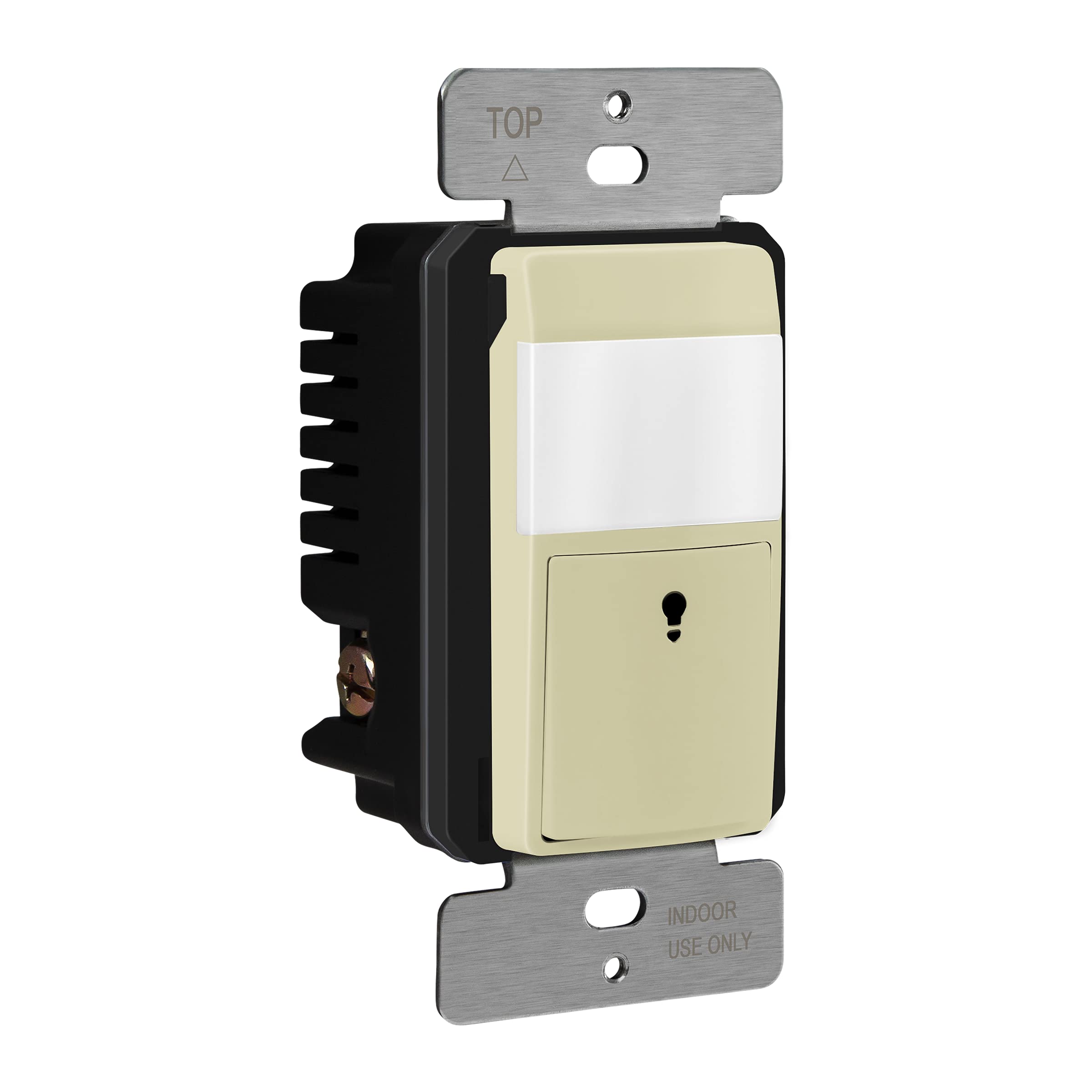 TOPGREENER Motion Sensor Switch, PIR Sensor with Ambient Light Level