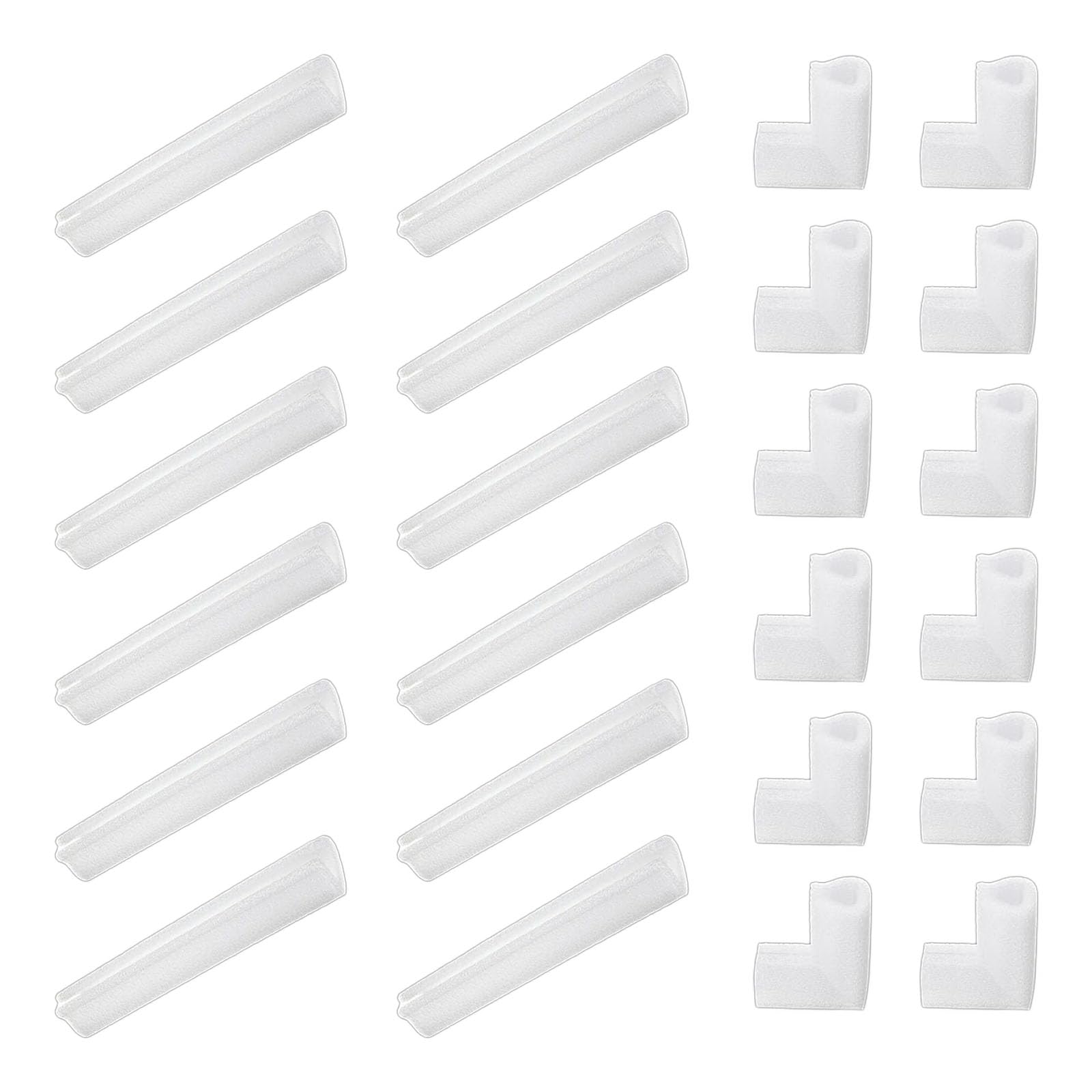 Of 24 Foam Corner Protectors for Picture Furniture Edges Protections Not Collision Foam Pad