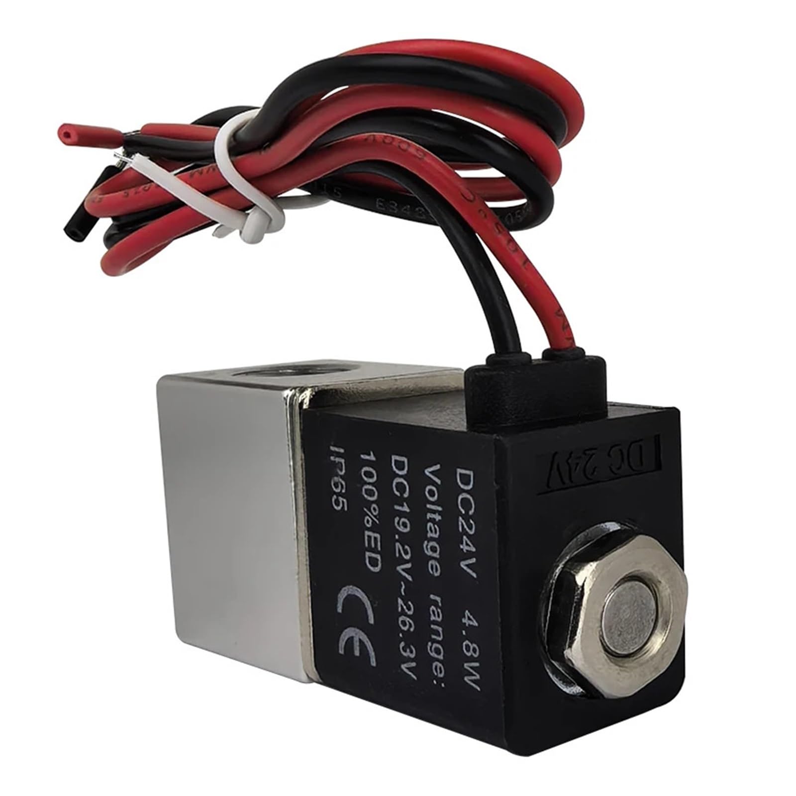 Normalnie zamknięty, cichy, bezolejowy, dwukierunkowy zawór elektromagnetyczny pneumatyczny 1/4"(8mm,NPT_AC110V_STAINLESS STEEL BASE)