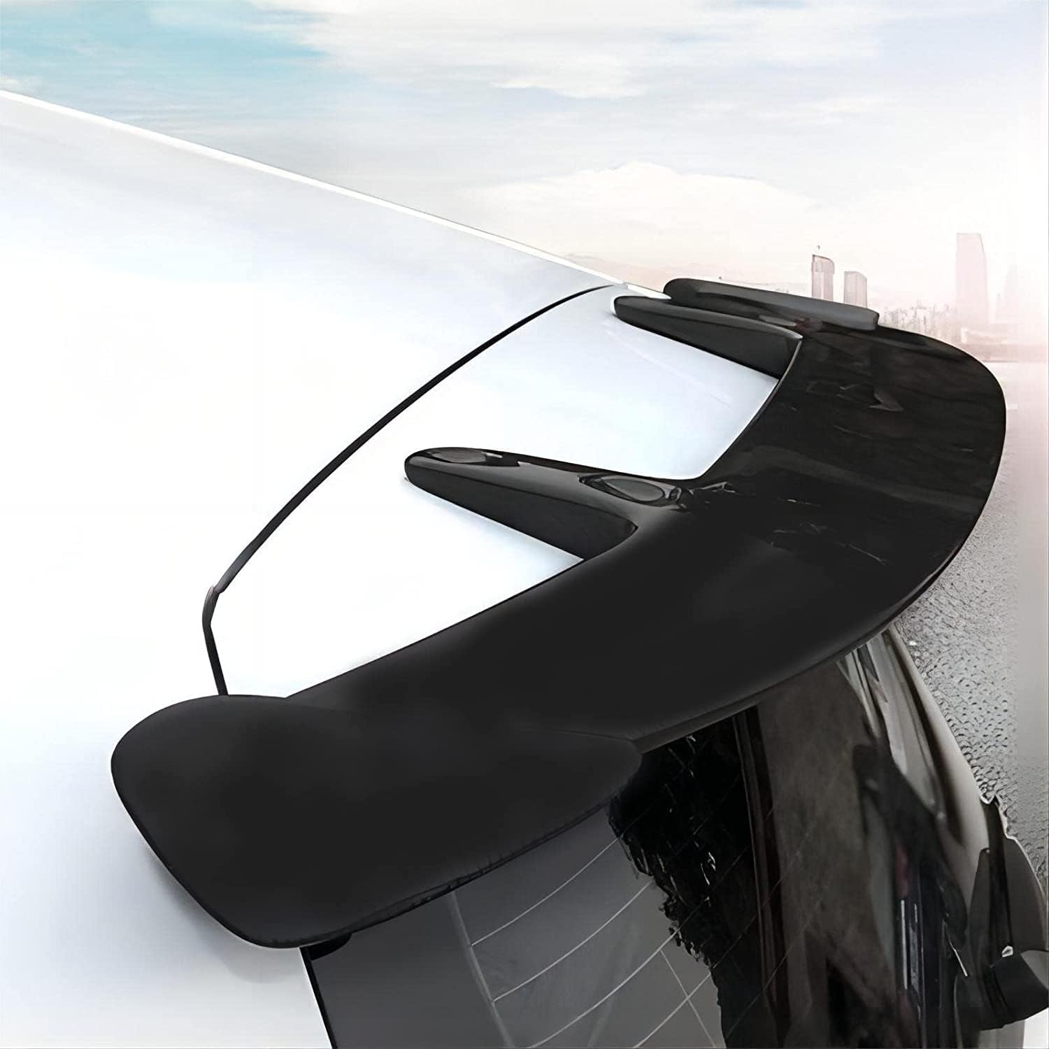 TS FI33 AutoStyle Achterspoiler Natuur geschikt voor Fiat 500