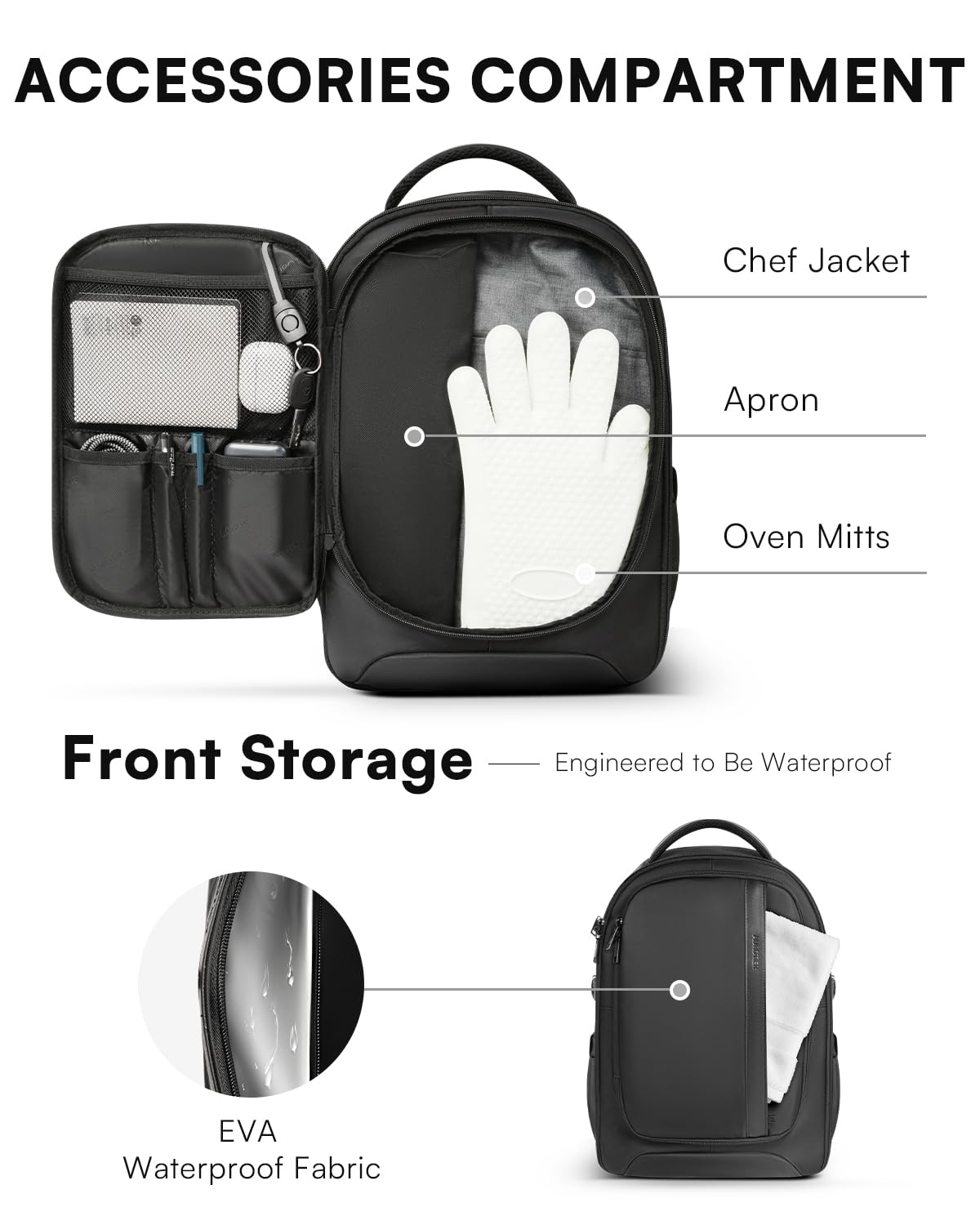 Chef Knife Backpack - Ultimate Tool Organizer -4