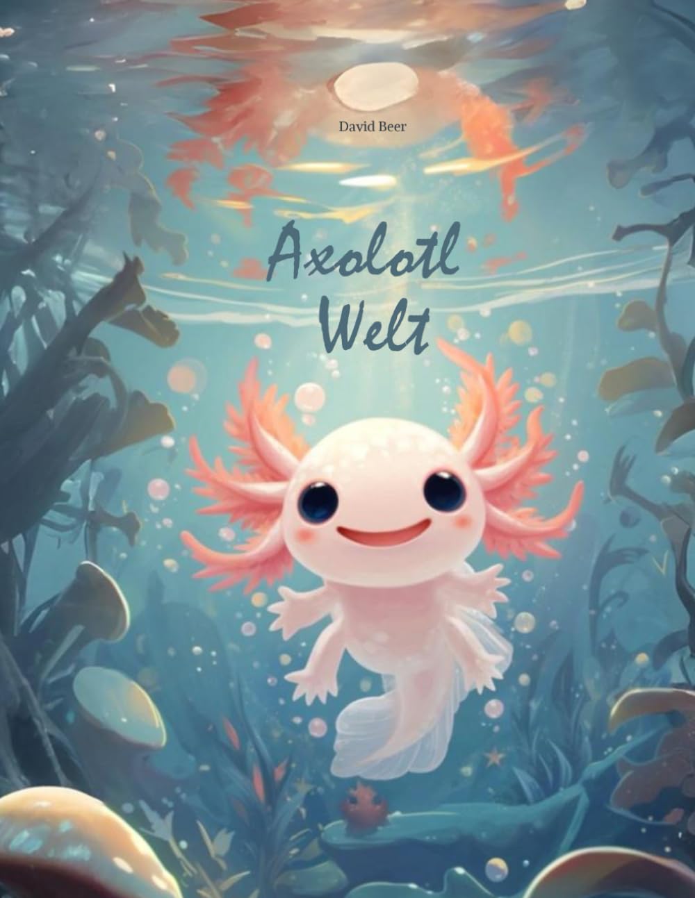 Axolotl Welt – 40 kinderfreundliche Ausmalmotive: Süße & einfache Axolotl-Ausmalbilder für Kinder ab 4 Jahren | Große Motive | Kreativer Malspaß unter Wasser