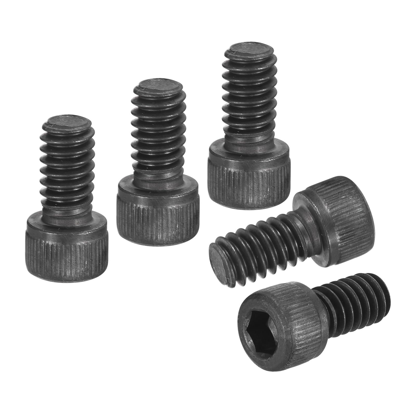 DTGN 1/4"-20x1/2" Socket Head Cap Screws Bolts, 25Pack, Good for Road Bicycle Mountain Bike, Auto, Motorcycle