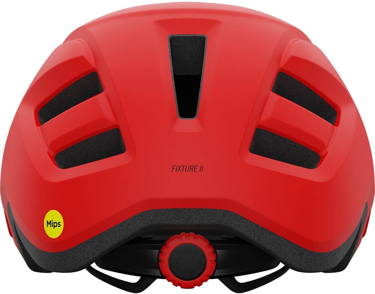 Giro Fixture II MIPS Mountain Bike Helmet for Men, Women, Kids, and Adults – Matte Trim Red, Universal Adult (54–61 cm) - Image 2