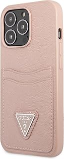 Guess GUHCP13LPSATPP - Funda para iPhone 13 Pro / 13 de 6,1", Color Rosa