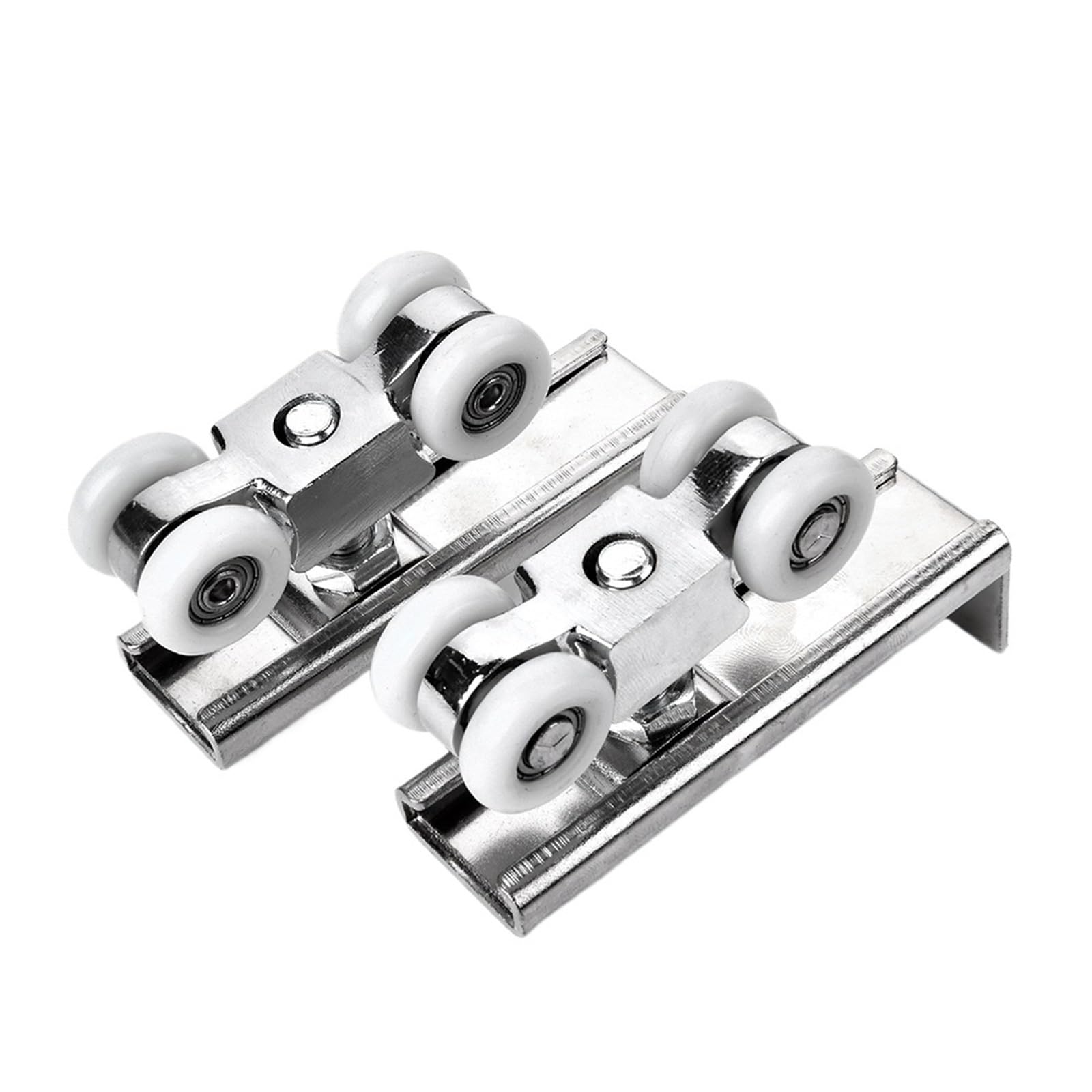 2 szt. Rolki do drzwi prysznicowych przesuwne ze stopu aluminium
