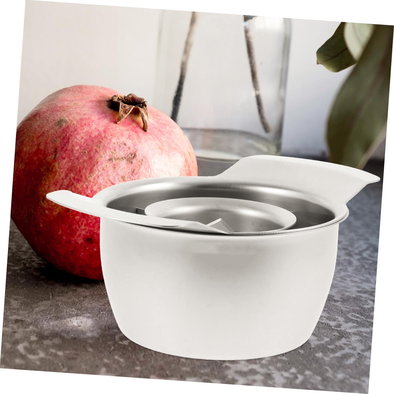 Veemoon Herramientas Para Pelar Frutas Pelador De Granadas De Cocina Fácil De Quitar Utensilio Tazón