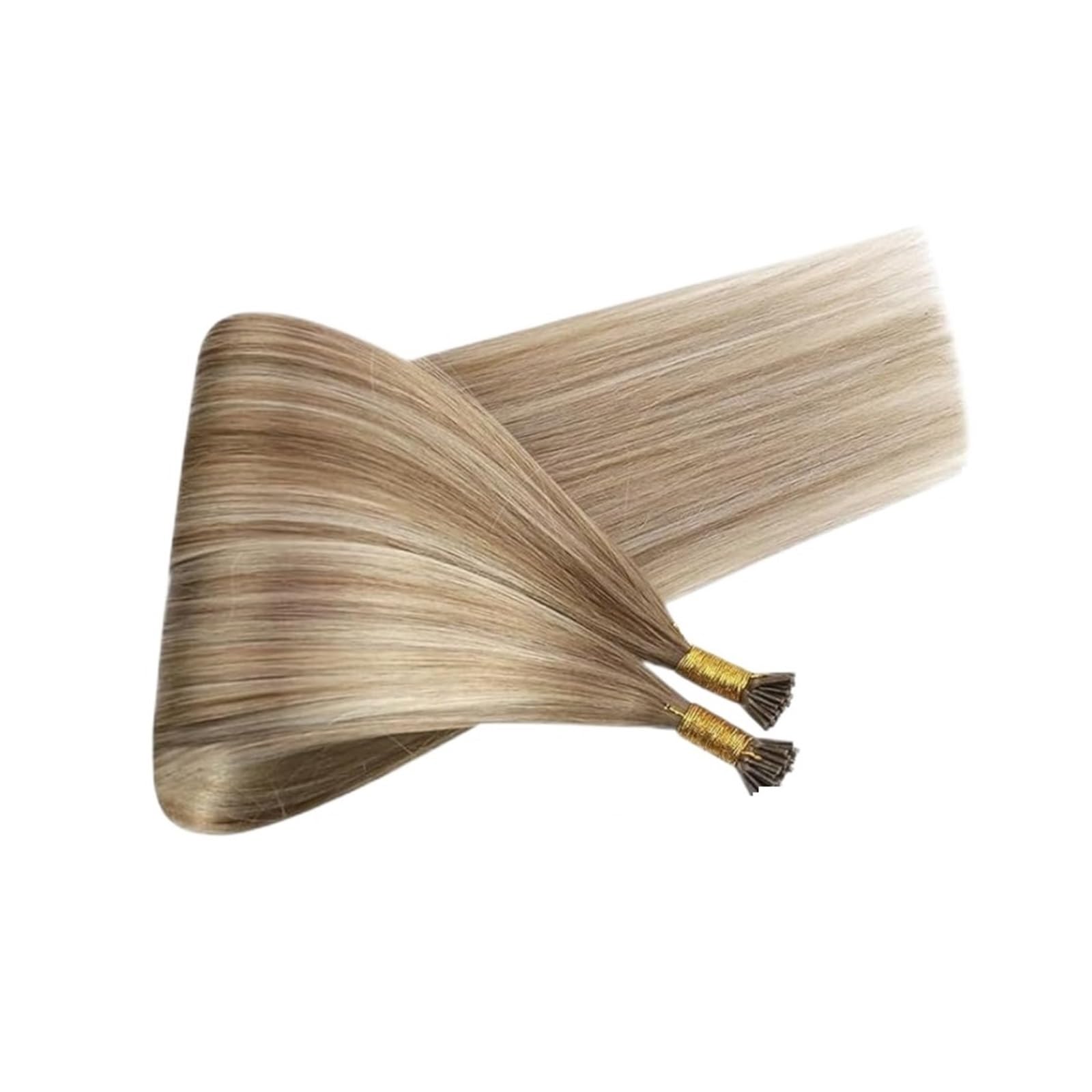 Extensions De Cheveux I Tip Fusion Capsule Kératine 14-22 Pouces Humains Naturels Facile à Utiliser(9a-60-9a,16inches)