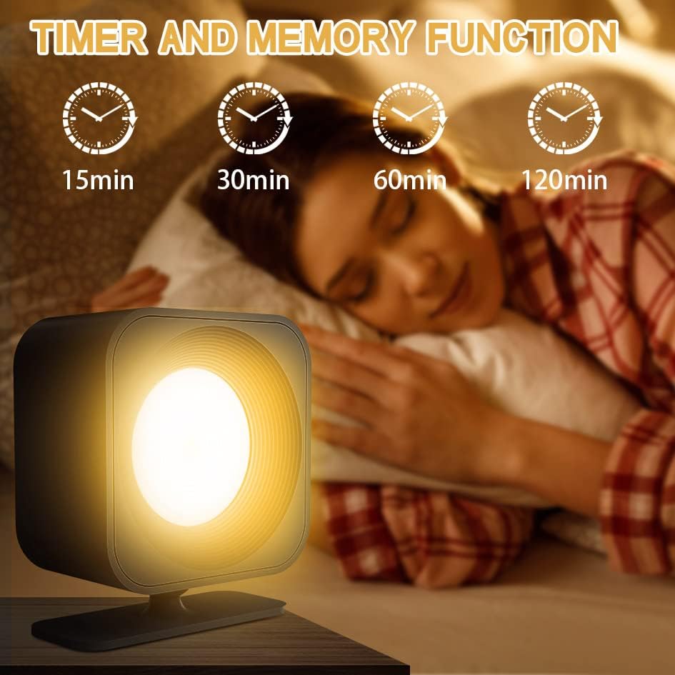Miniatura 4 de Bohun - Apliques de pared LED que funcionan con pilas con interruptor de control remoto y táctil, niveles de brillo y 3 temperaturas de color,