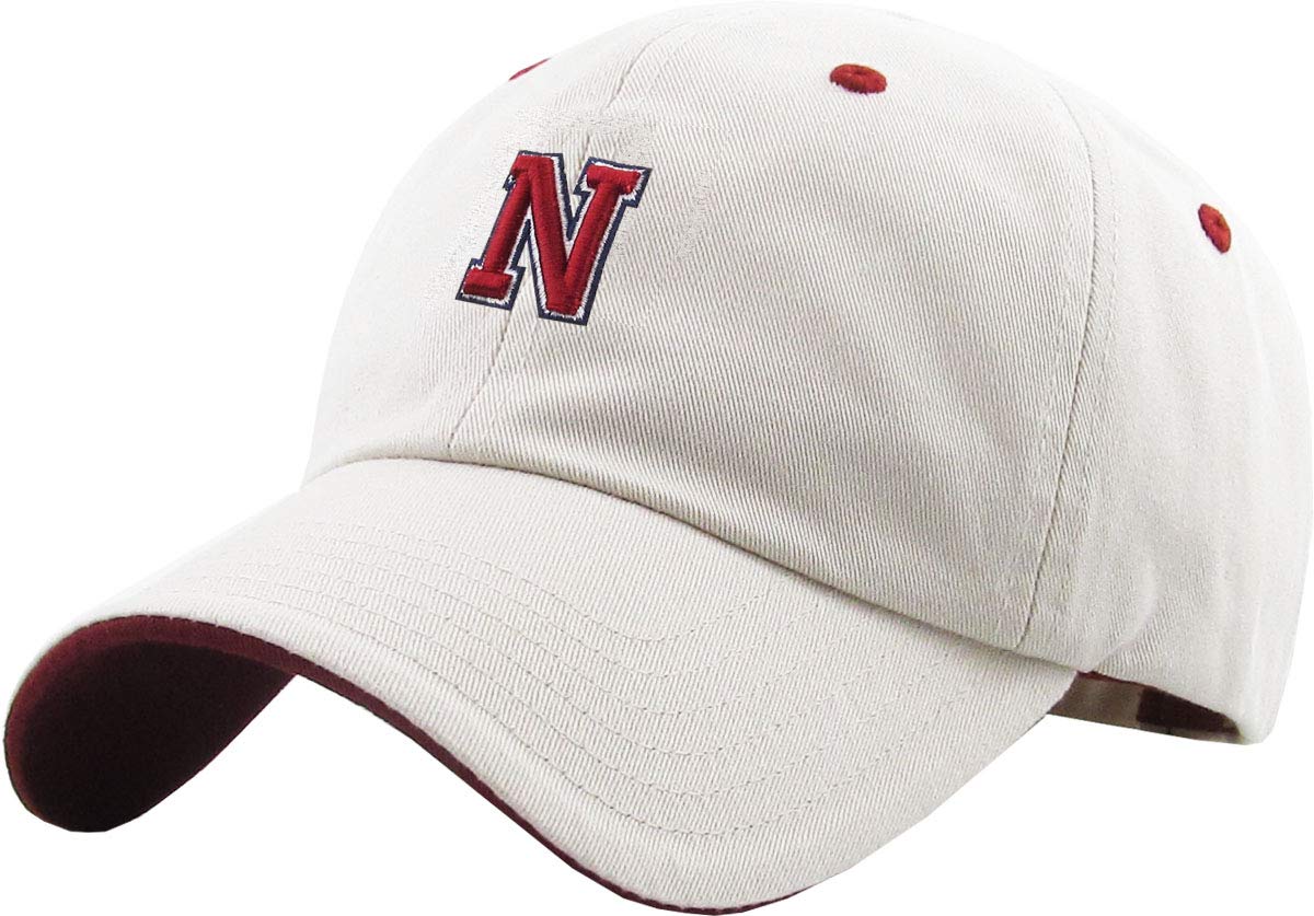 KBETHOSKPA-1463 STN N Alphabet Letter Dad Hat Polo Cap Adjustable