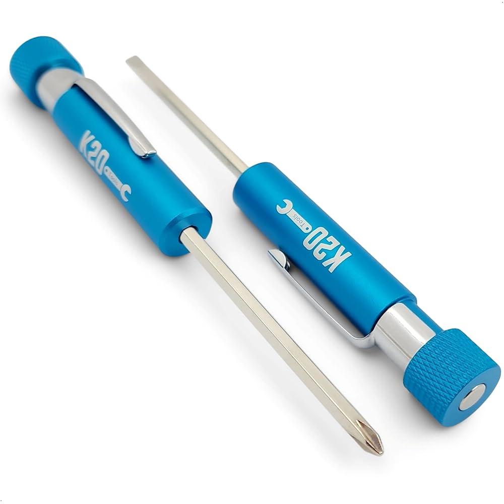 Amazon | クリップとマグネット付きポケットドライバー - プラス