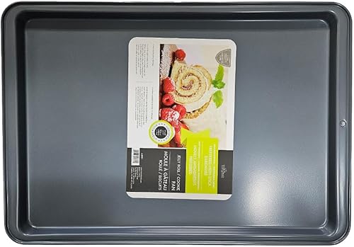 Fox Run Jelly Roll bandeja para galletas, 14 x 20 pulgadas, metálico