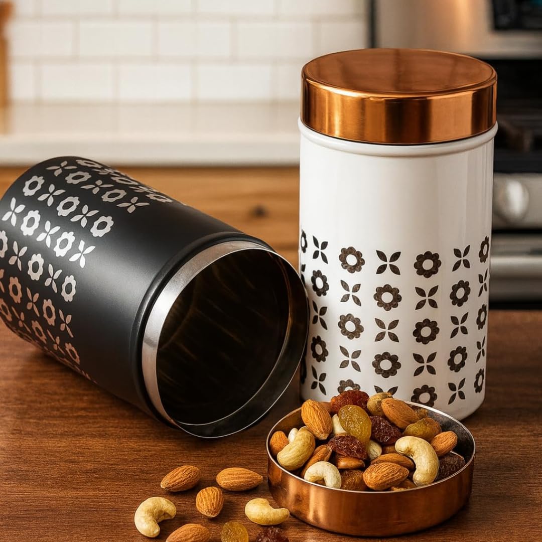 Buy ECOLEX Stainless Steel Storage Containers for kitchen - Set of