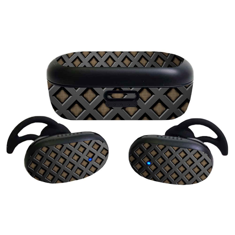 MIGHTY SKINS MightySkins Glossy Glitter Skin Compatible with Bose QuietComfort Earbuds (2020)