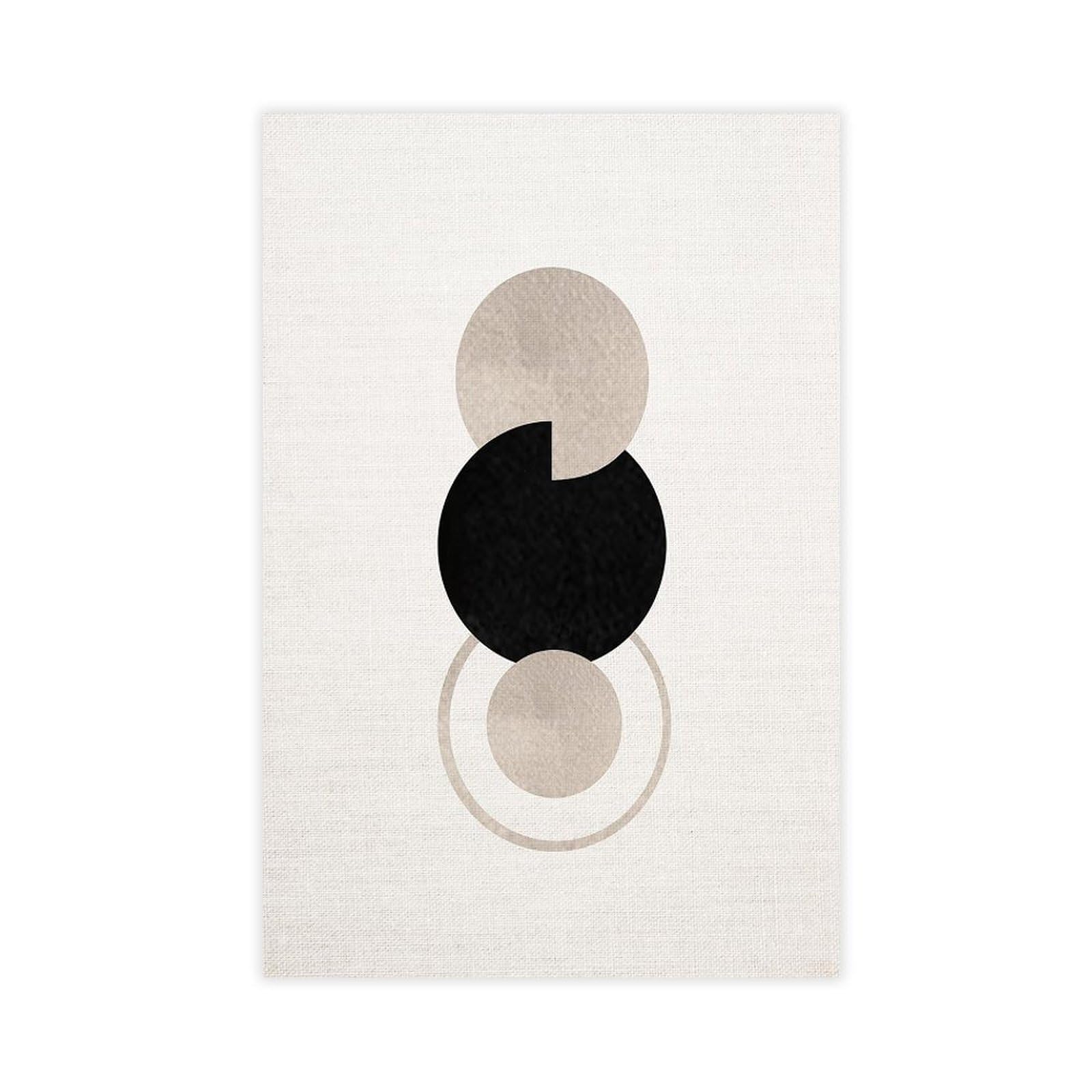 Bareronor Abstract Expressions (2) Canvas Poster Bedroom Decor Landscape Office Room Decor Gift 12" L X 18" W