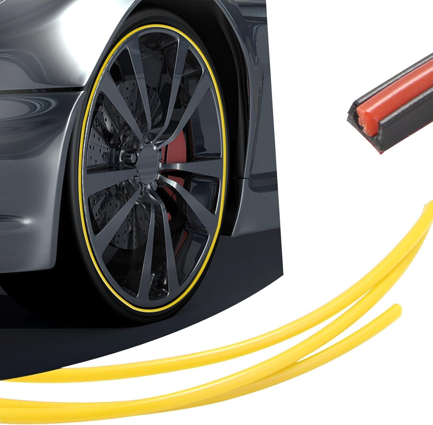 Soptrise 4 Set Rim Protectors for BMW iX1 U11 BEV 2022-2026