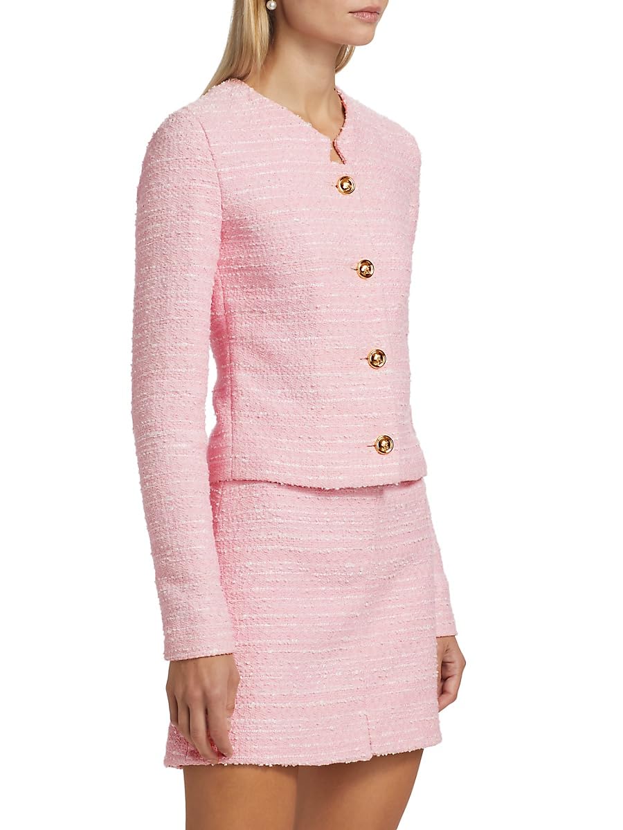 Giambattista Valli, Cotton-Blend Bouclé Jacket