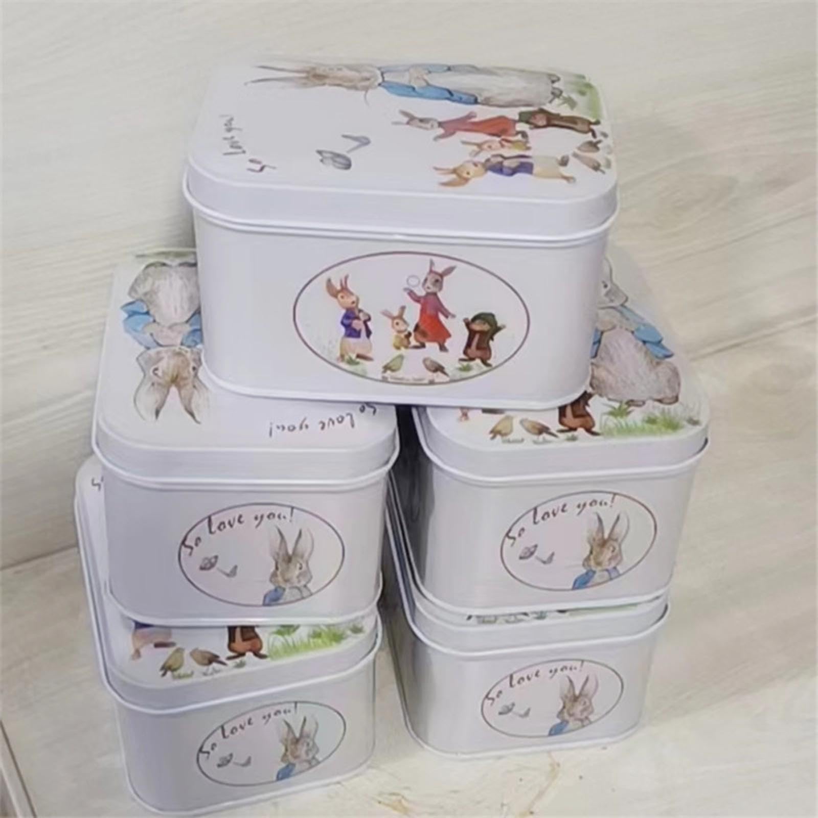 MERISHOPP™ Empty Easter Candy Box Pastry Box Container with Handle for Treats Kids Toys|Home & Garden|Greeting Cards & Party Supply|Gift Wrapping Supplies|Gift Boxes 2