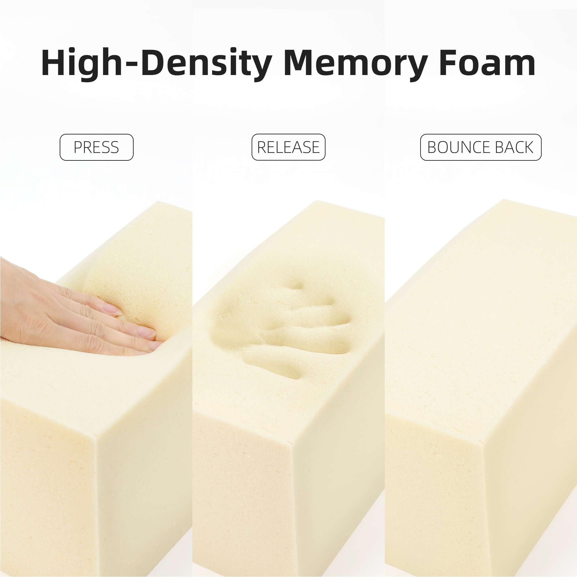 DGAZ Inserto per cuscino da borsa, di lusso, in memory foam, adatto a picotin18/22Bags (nero, PC18)