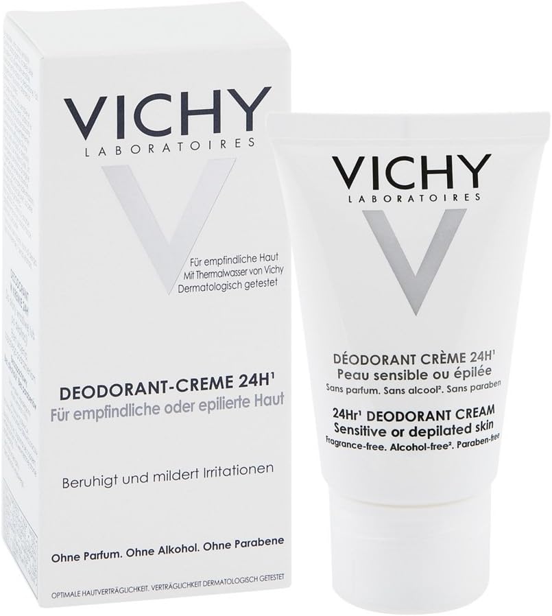 Vichy Deodorant Creme for Very Sensitive/Epilated Skin 40 ml Creme