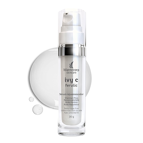 Mantecorp Skincare Rejuvenescedor Facial Ivy C Ferulic Sérum 30ml Mantecorp Skincare Rejuvenescedor Facial Ivy C Ferulic Sérum 30ml