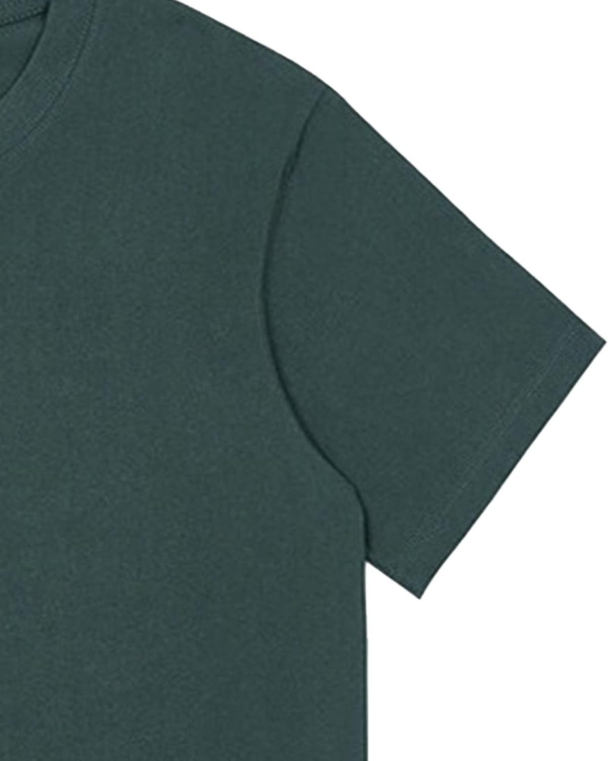 Men Round Neck Breathable Bottoming Shirts Classic Short Sleeve Daily T Shirt Summer Solid Simple Pullover Tops
