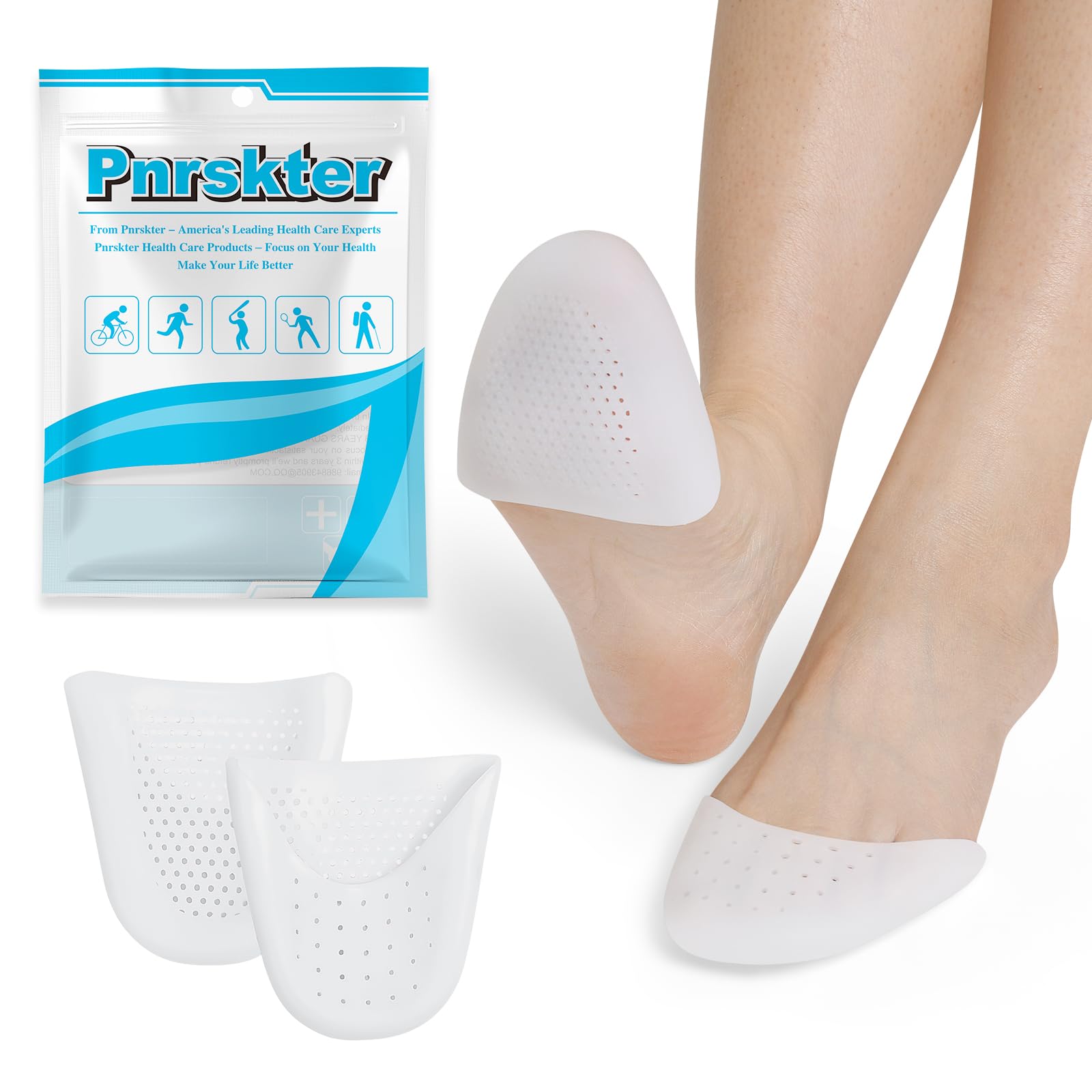 4 PCS Protezione Dita Piedi, Salvapunte in Silicone, Salvapunta per Scarpe a Punta Ballet e Danza Classica, Piede Suggerimento Manicotto