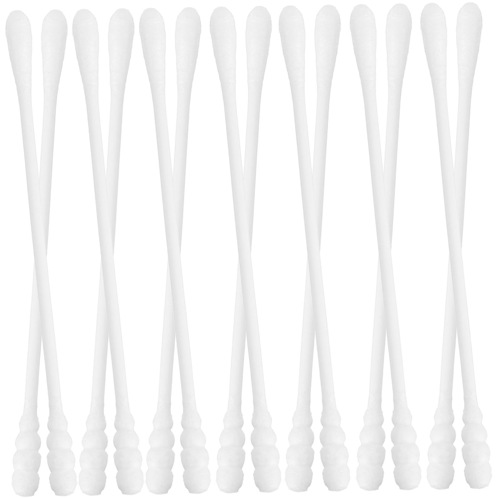 HAPINARY Cotton Swabs for Different Heads Soft Tip 200pcs Makeup Tool Swab Easy to Use Safe for Baby's