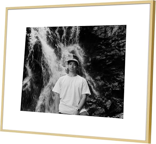 Vista 227 de Golden State Art - Portarretratos de aluminio de 18 x 24 pulgadas - con paspartú para fotos de 16 x 20 pulgadas o sin paspartú para póster de 18 x